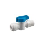 Plastična slavina za zatvaranje dotoka vode navoj 1/4"X1/4" quick