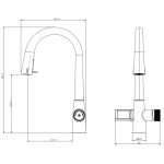 Alpok Touchless Pro Slavina - Hrom