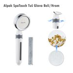 ALPOK SPATOUCH TUŠ GLAVA SA DUAL FILTEROM BELA